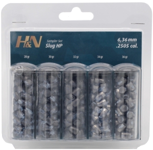 Пульки H&N Slug HP Sampler Set 6,35 мм