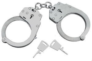 Наручники БР-1КФ-0001 Краб с фиксатором, покрытие хим.никель