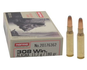Патрон 308 Win Norma Alaska 11,7 г - 1
