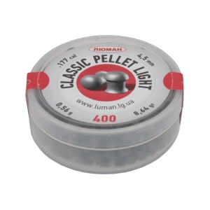 Люман - пульки Classic Pellet Light калибр 4,5 мм вес 0,56 г пачка 400 шт - 1