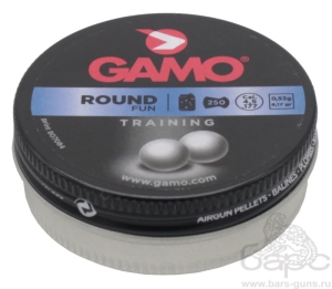 Пульки Gamo Round калибр 4,5 мм 0,53 г 250 шт - 1
