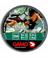 Пульки Gamo Expander 4,5мм (250шт.) 0,49г 