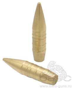 Пуля 30 Caliber пуля латунная Solid 10,05 г
