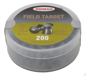 Пульки Люман Field Target 5,5 мм 1,5 г 200 шт