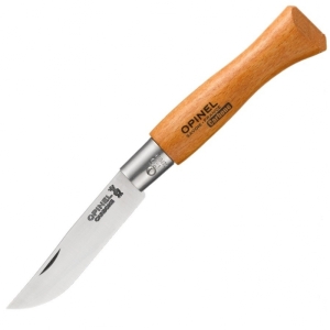 Нож Opinel серии Tradition №09, клинок 9см, углеродистая сталь, рукоять бук