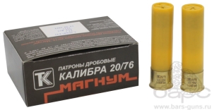 Патрон 20х76 дробь 5 Магнум Техкрим - 1