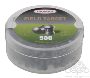 Пульки Люман Field Target 0,55 г 500 шт - 1