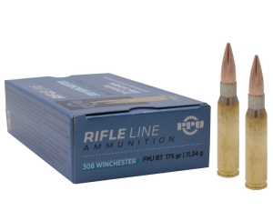 Патрон 308 Win PPU FMJ BT 11,34 г - 1