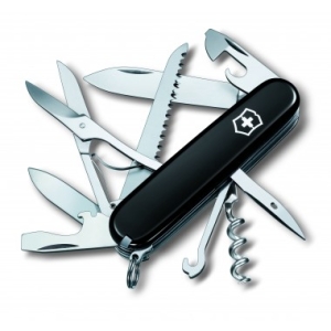 Нож Victorinox Huntsman 91 мм, 15 функций, черный