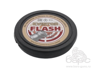 Пульки Квинтор Flash  калибр 5,5 мм вес 1,3 г 50 шт - 1