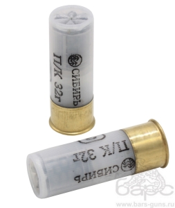 Патрон 12х70 дробь Сибирь Новосибирск пыж-контейнер