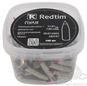Пуля Redtim 11,87 г 7,85 мм Техкрим пачка