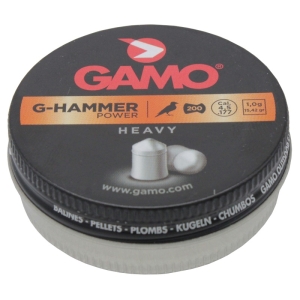 Пульки Gamo G-Hammer Power Heavy калибр 4,5 мм 1 г 200 шт - 1