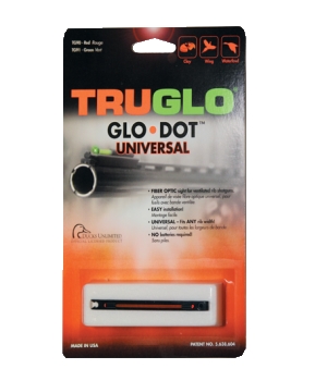 Мушка Truglo TG91 зеленая, винт, универсальная