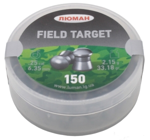 Пульки Люман Field Target 6,35 мм 2,15 г 150 шт