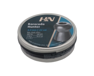 Пульки H&N Barracuda Hunter 5,5 мм вес 1,18 г 200 шт - 1