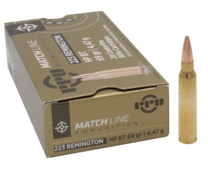 Патрон 223Rem PPU HPBT 4,47 г Match Line - 1