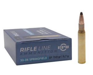 Патрон 30-06 Spr PPU SP 9,7 г - 1