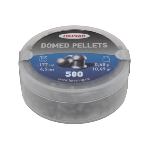 Люман - пульки Domed Pellet Light калибр 4,5 мм вес 0,68 г пачка 500 шт - 1