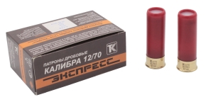 Патрон 12х70 картечь 8,0 мм Экспресс Техкрим - 1