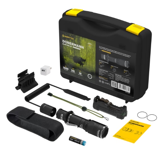 Armytek Dobermann Hunting Kit белый
