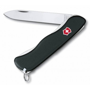 Нож Victorinox Sentinel, 111мм, 4 функции, черный