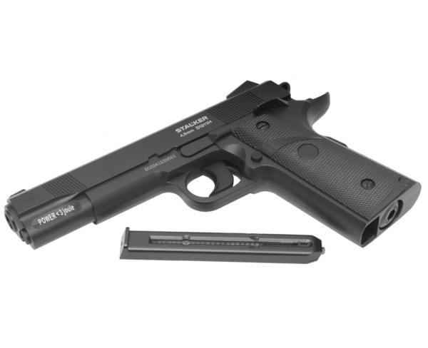 Stalker - S1911M пистолет пневматический калибр 4,5 мм - 4