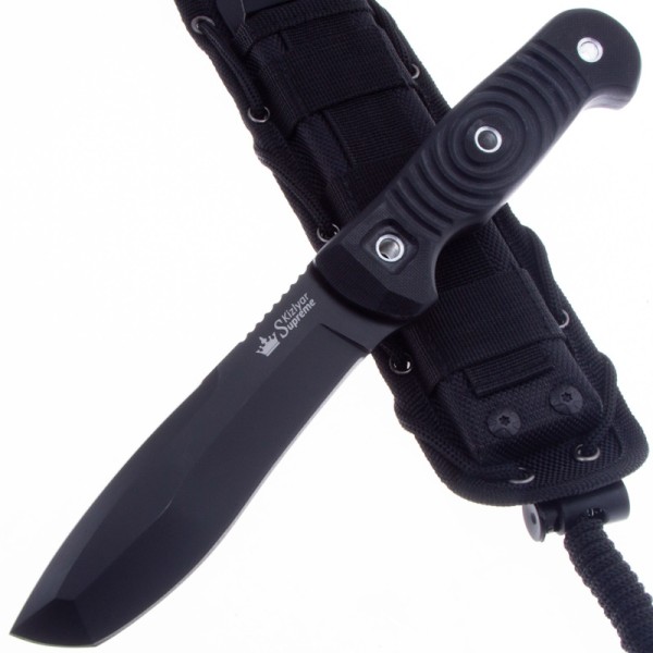 Нож Kizlyar Supreme Vendetta  AUS-8 BT G10-BH Black