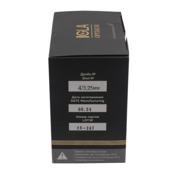 Патрон 12х70 дробь 4 Igla Optimum - 4