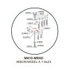 Arkon оптический прицел модель A 1-8х24 - 5