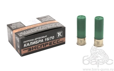 Патрон 16х70 дробь Экспресс Техкрим - 1