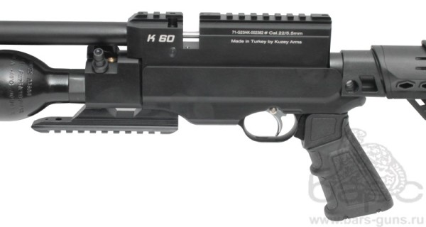 Kuzey K60 пластик тактический приклад баллон 500 см3 - 4