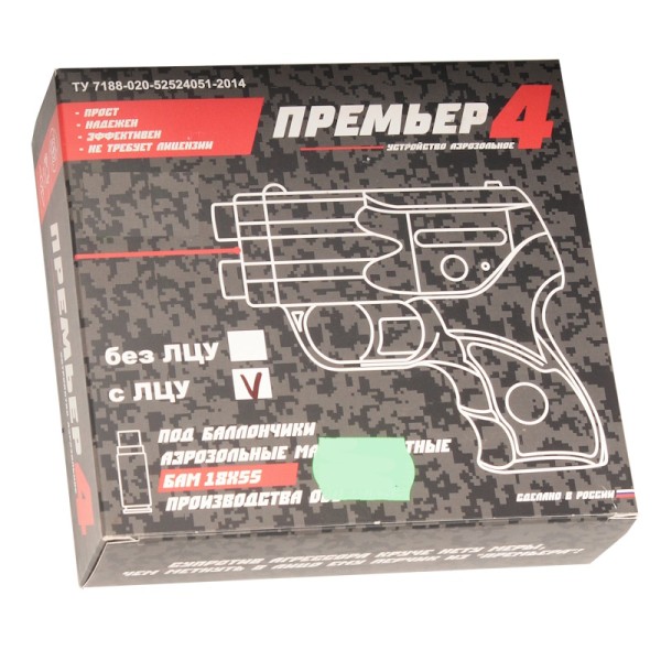 Премьер-4 с ЛЦУ - устройство самозащиты - 4