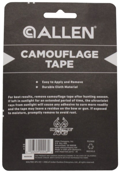 Камуфляжная лента Allen Cloth Realtree  APG