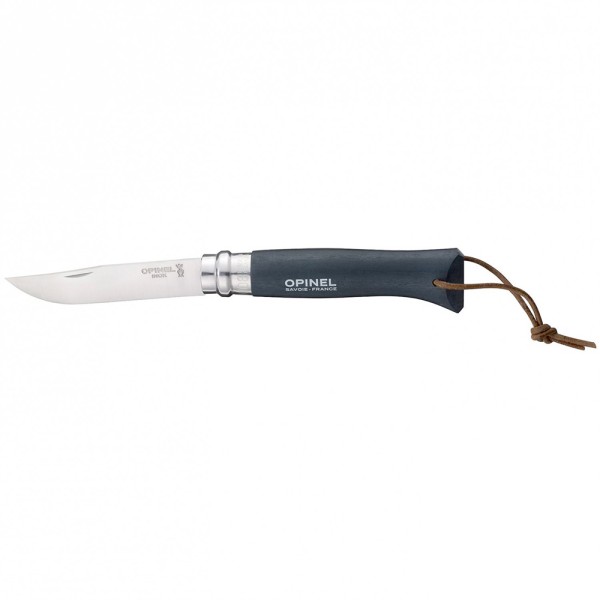 Нож Opinel серии Tradition Trekking №08, клинок 8,5см, нержавеющая сталь, рукоять граб, черный-1