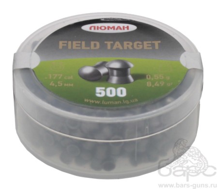 Пульки Люман Field Target 0,55 г 500 шт - 1
