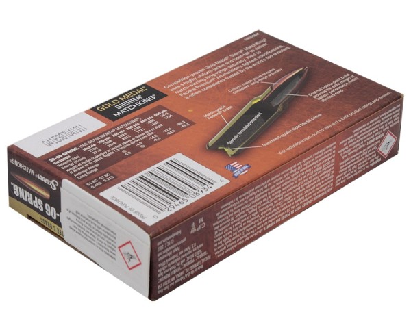Патрон 30-06 Spr Federal 10,9 г Gold Medal Sierra Match King HP BT - 3