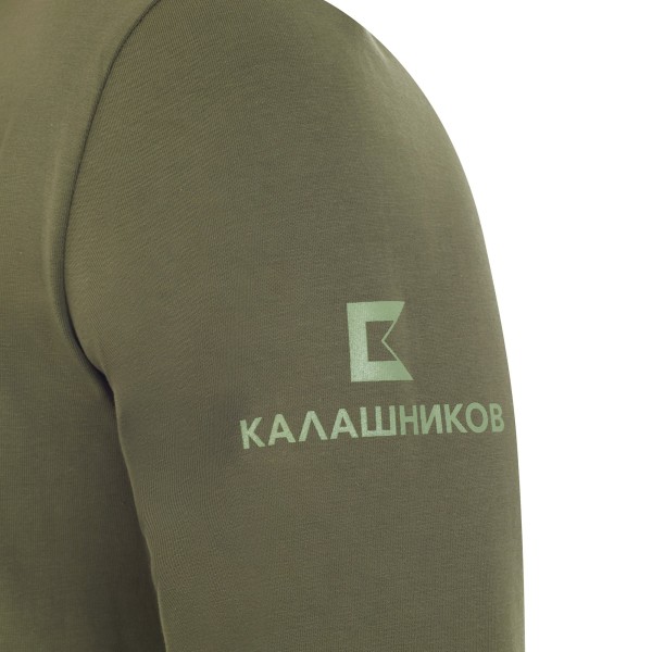 Лонгслив Эволюция АК, зеленый, размер 2