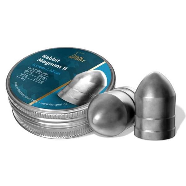 Пульки H&N Rabbit Magnum II 1,66 кал.5,5 (200шт.)