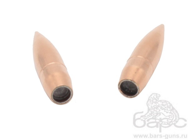 Пуля 308Win FMJ с двухэлементным сердечником 9,8 г оболочка пули биметалл  НПЗ